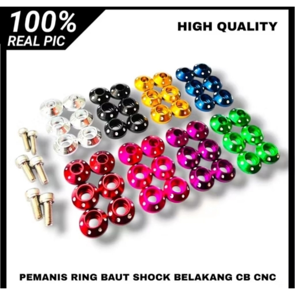PEMANIS RING BAUT MANISAN RING BAUT SHOCK BELAKANG CB CNC