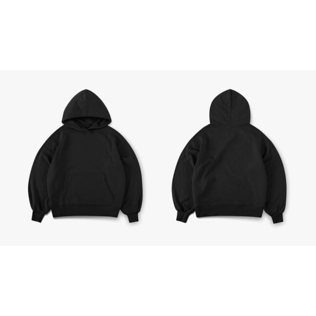 Hoodie boxy unisex barahan fleece gsm 300