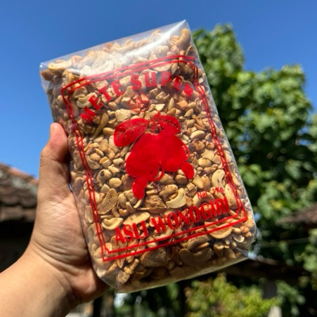 Kacang Mete Patahan Goreng 1kg siap makan asli wonogiri Kacang Mede