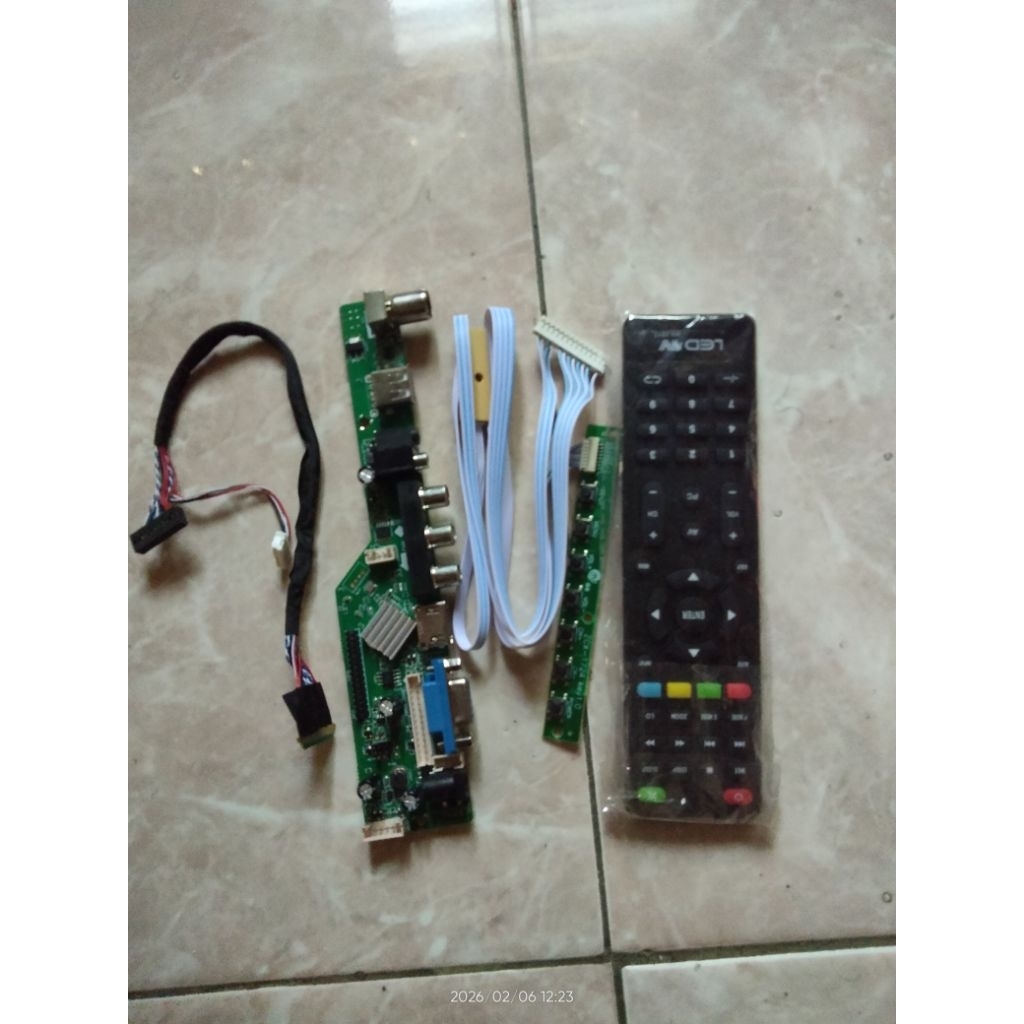 Motherboard untuk lcd bekas leptop