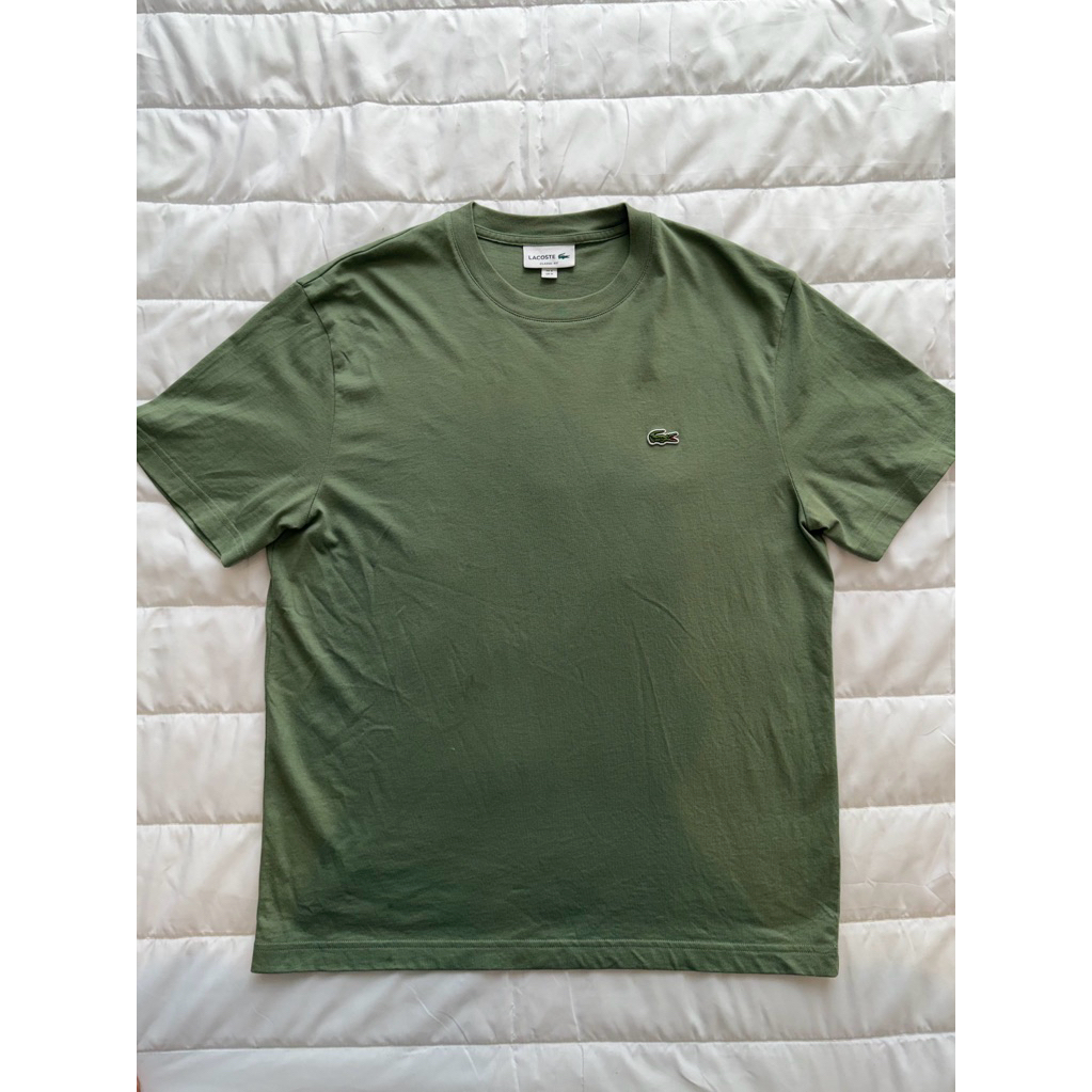 Lacoste Original T-Shirt Hijau Army