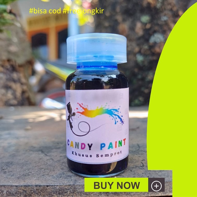 (SEMPROT) 12.5 ML CANDY PAINT CANDY CHROME CAT PEWARNA LOGAM BESI BAUT,BODY MOTOR,KACA CHROME CANDY 