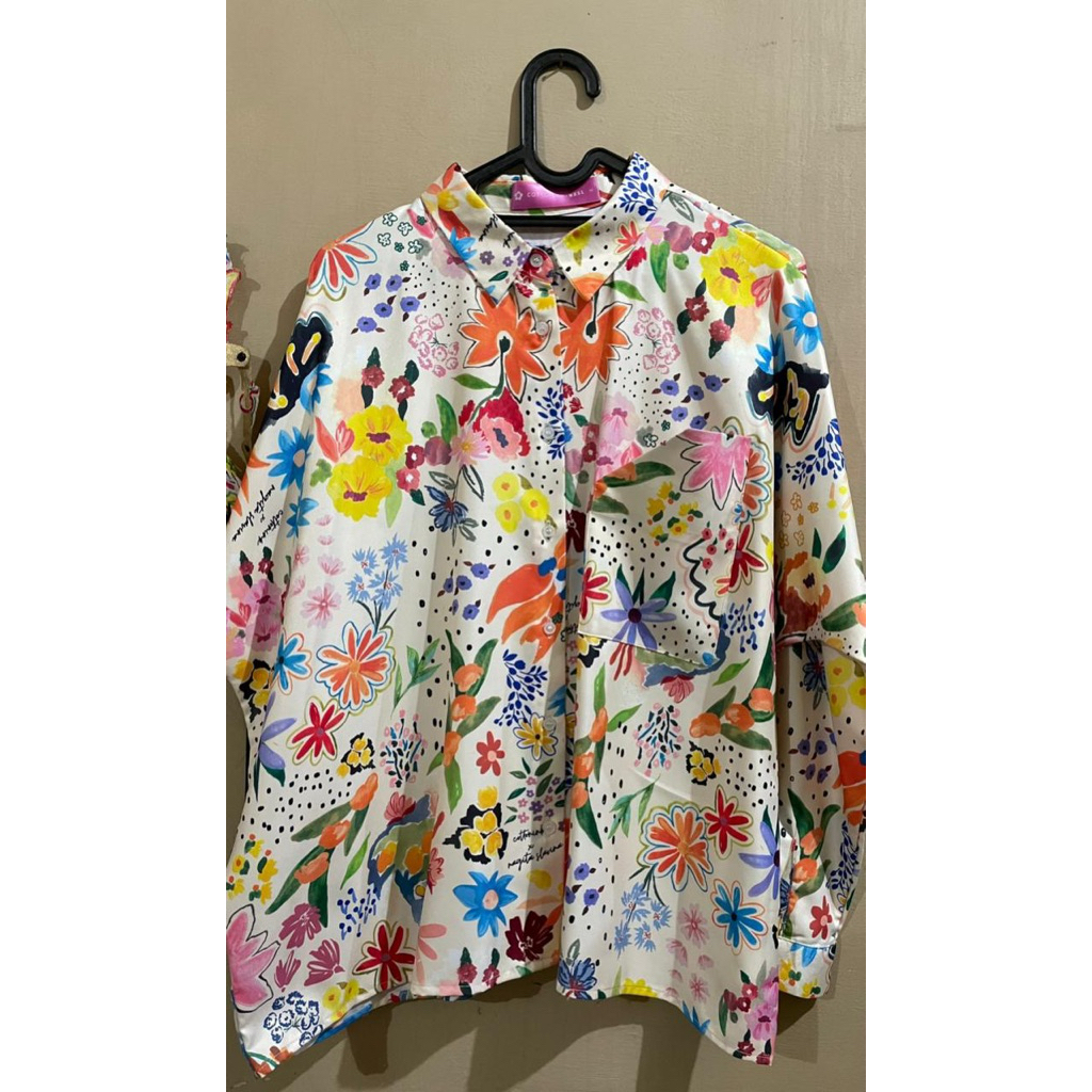 Kemeja Oversize Cottonink x Nagita