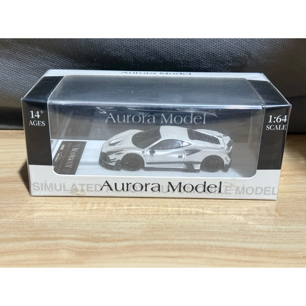 Aurora Model Mansory Ferrari F8xx Tributo White Carbon (Sealed/Segel)
