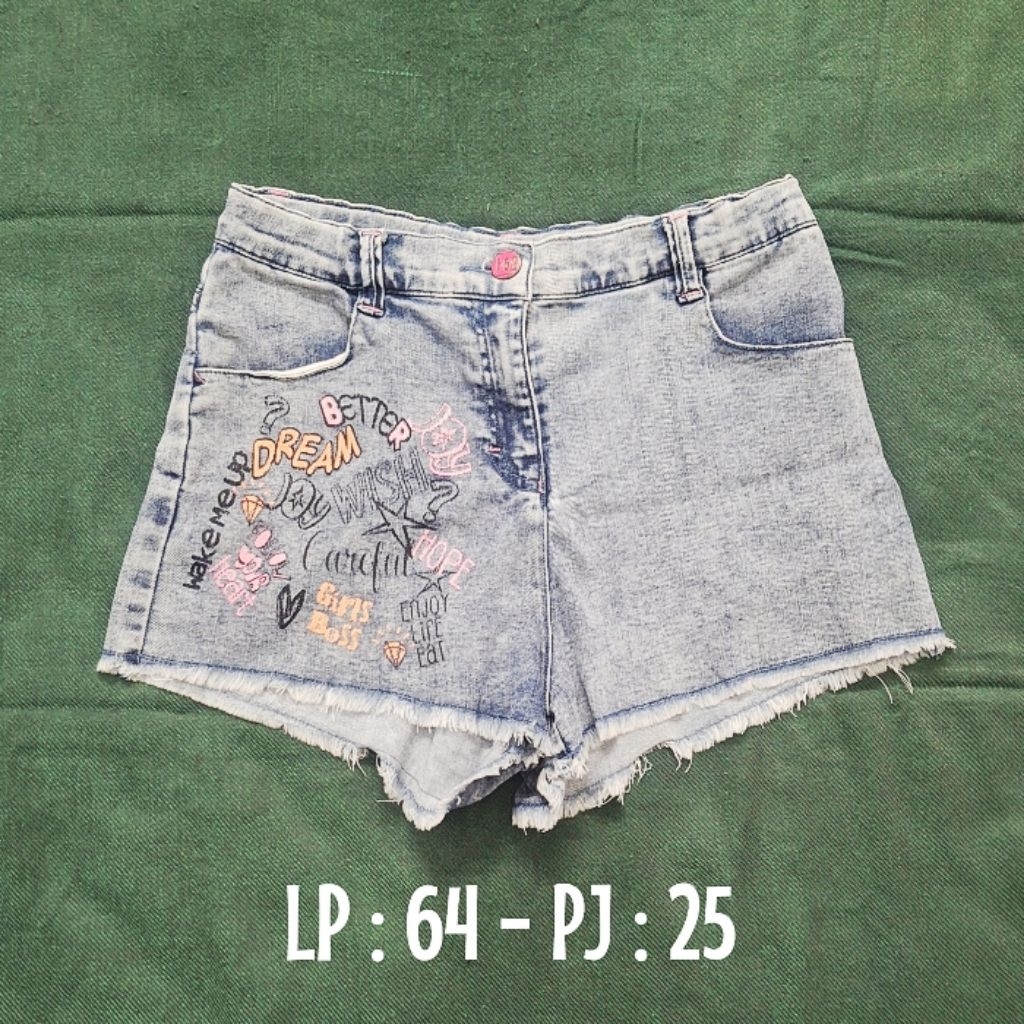 Hot Pants / Short / Celana Pendek Anak Perempuan "JSP 962 KIDS Girl" (preloved/bekas)