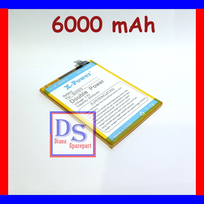 DS Batre Double Power Realme Narzo 20 RMX2193 BLP875 Batu Baterai Battery Tanam