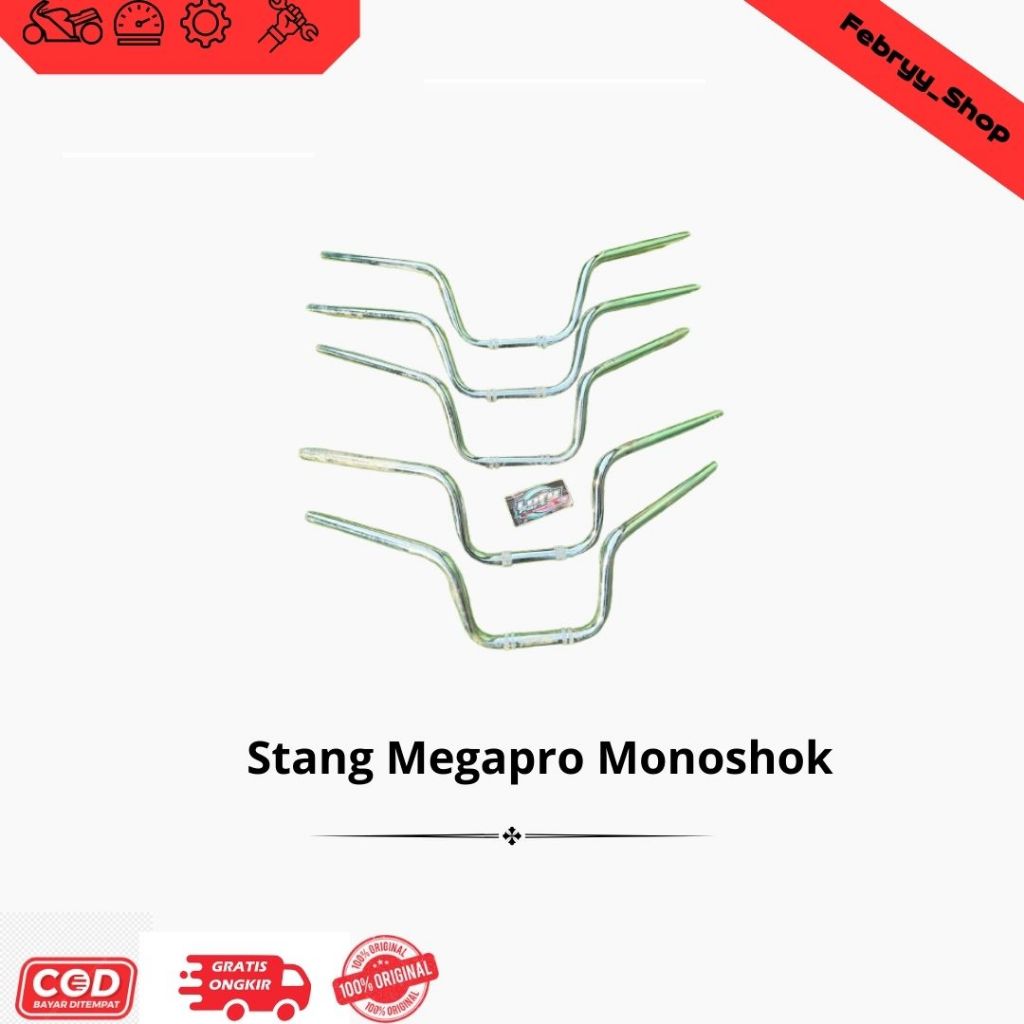 Stang megapro mono original copotan motor