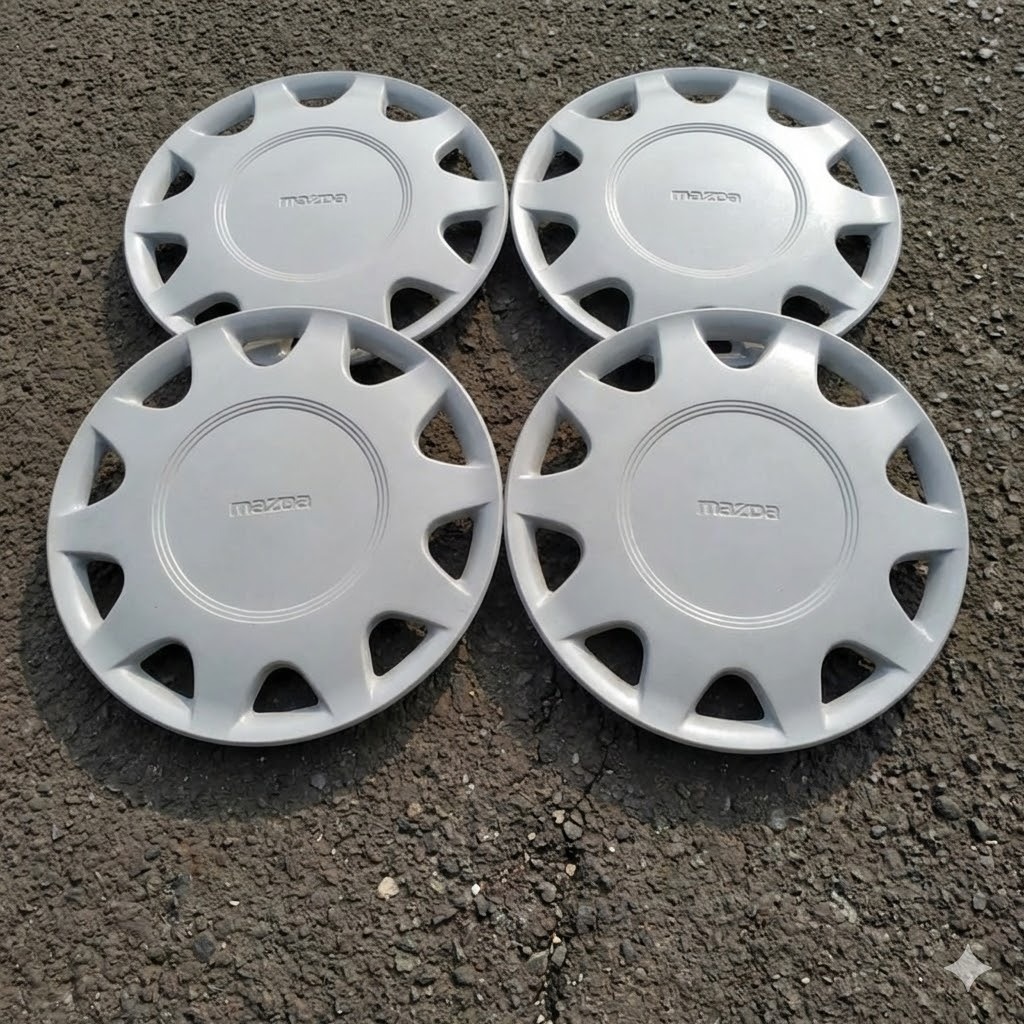 Wildop Wheel Dop Velg Kaleng R13 Mazda Fiberglass Tanpa Kawat Ring 13 Ring 14