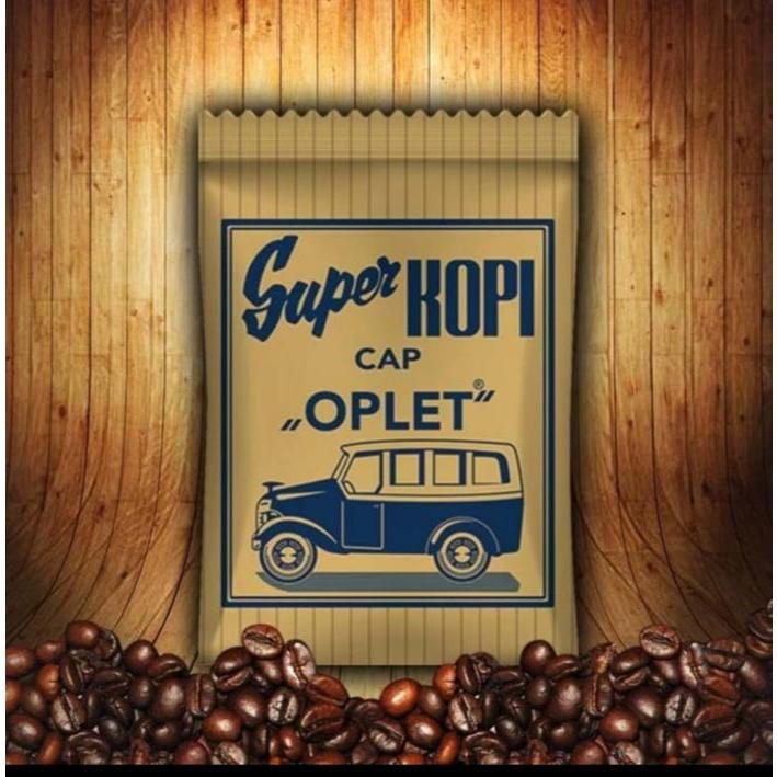 Kopi Oplet 30gr Classic Tanpa Gula 1 Renceng / Kopi Oplet Tanpa Gula