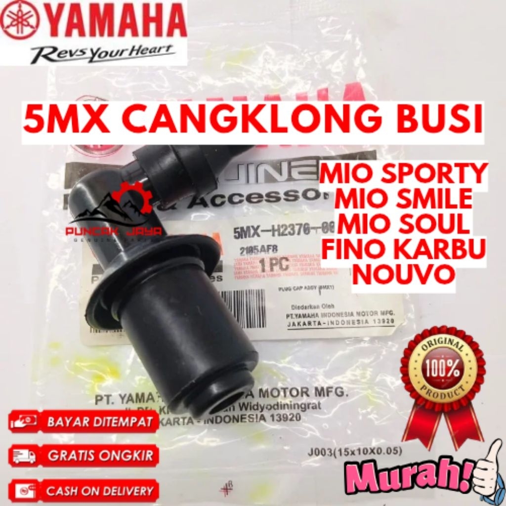 CANGKLONG BUSI ORIGINAL YAMAHA KODE 5MX, CANGKLONG BUSI MIO SPORTY, CANGKLONG BUSI MIO SMILE CANGKLO