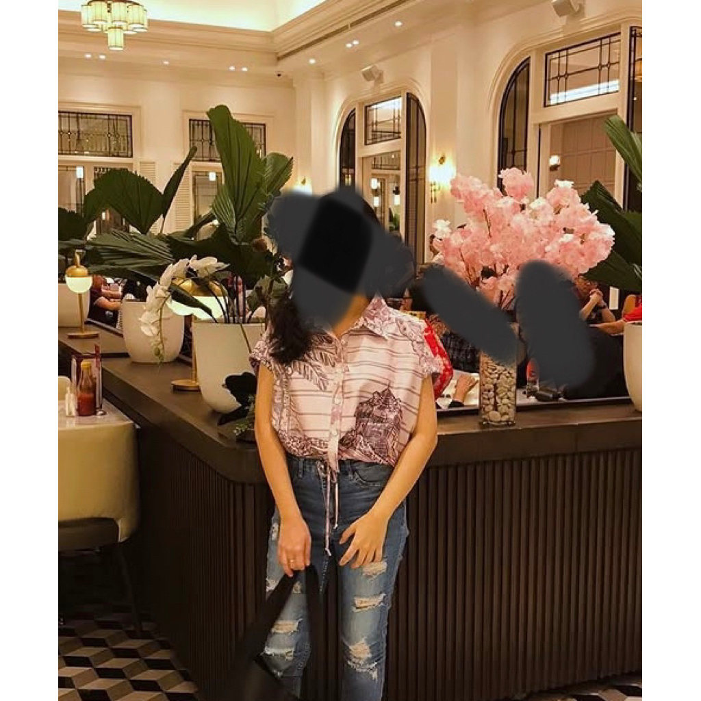 vone official top pink (preloved)