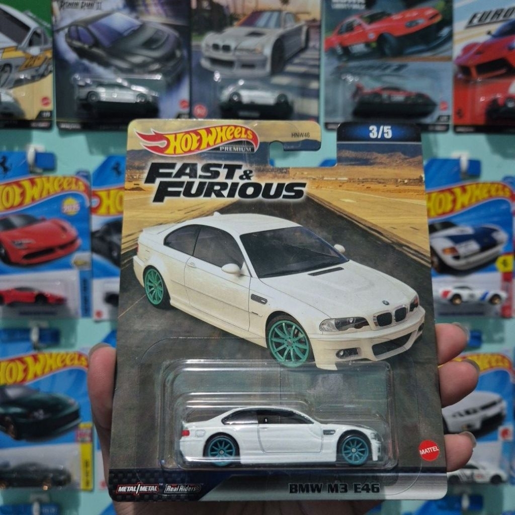 HOT WHEELS PREMIUM FAST AND FURIOUS BMW M3 E46
