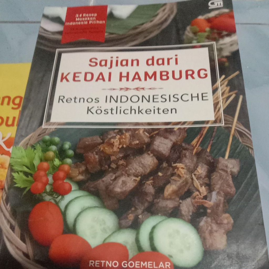 BUKU SAJIAN DARI KEDAI HAMBURG , RETNOS INDONESISCHE KOSTLICHKEITEN, buku second