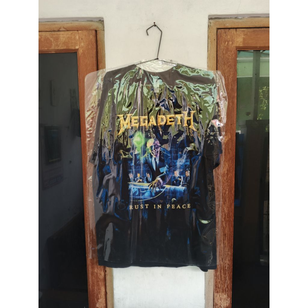 Kaos Band Megadeth Original - Rust In Peace Album