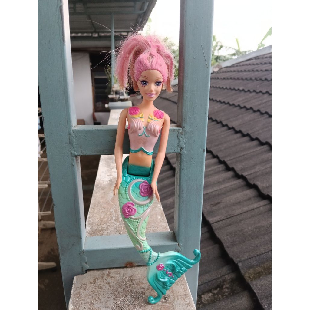 Barbie Fairytopia Mermaidia Shella Mattel Preloved