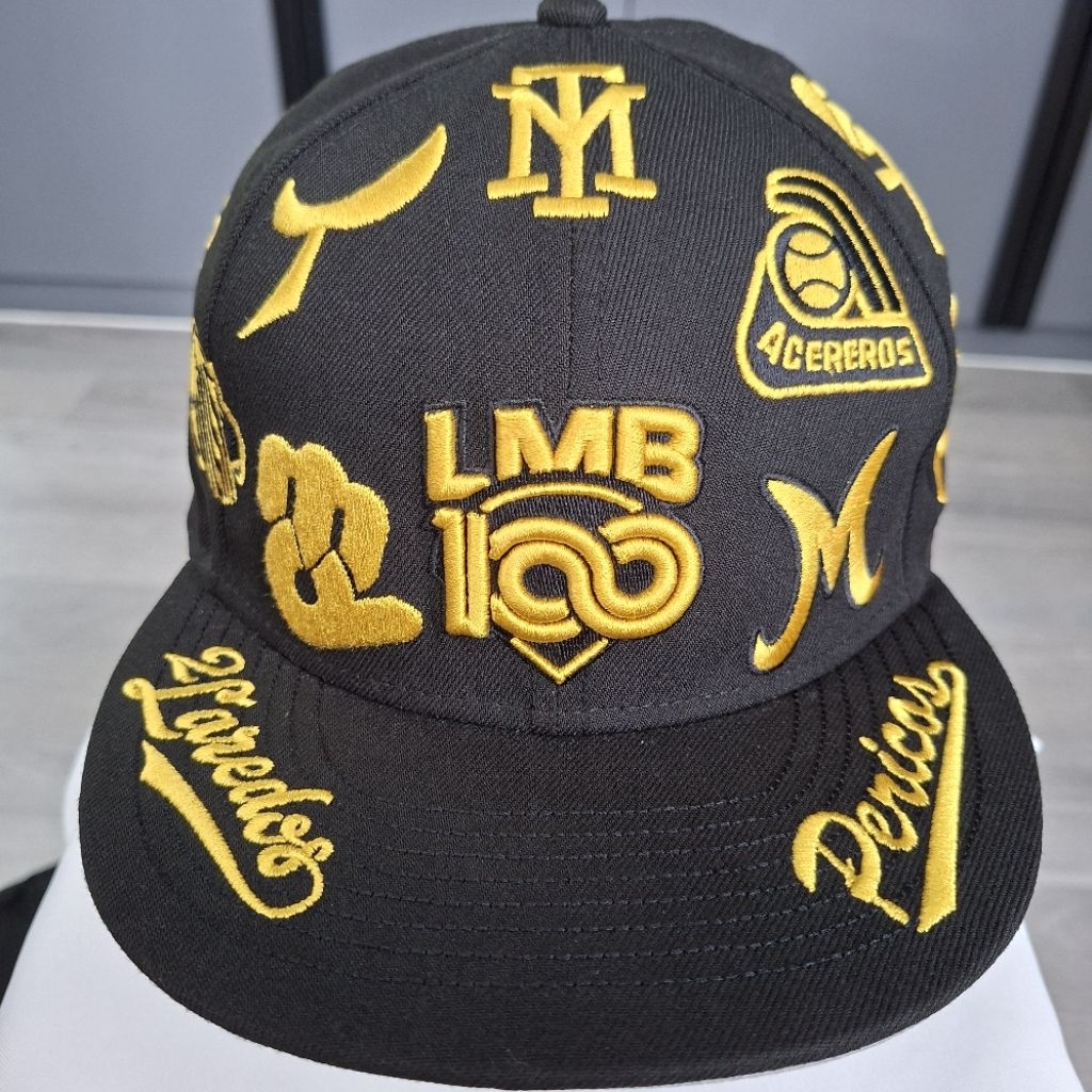 100th LMB All over logo x New Era 59FIFTY 7 5/8