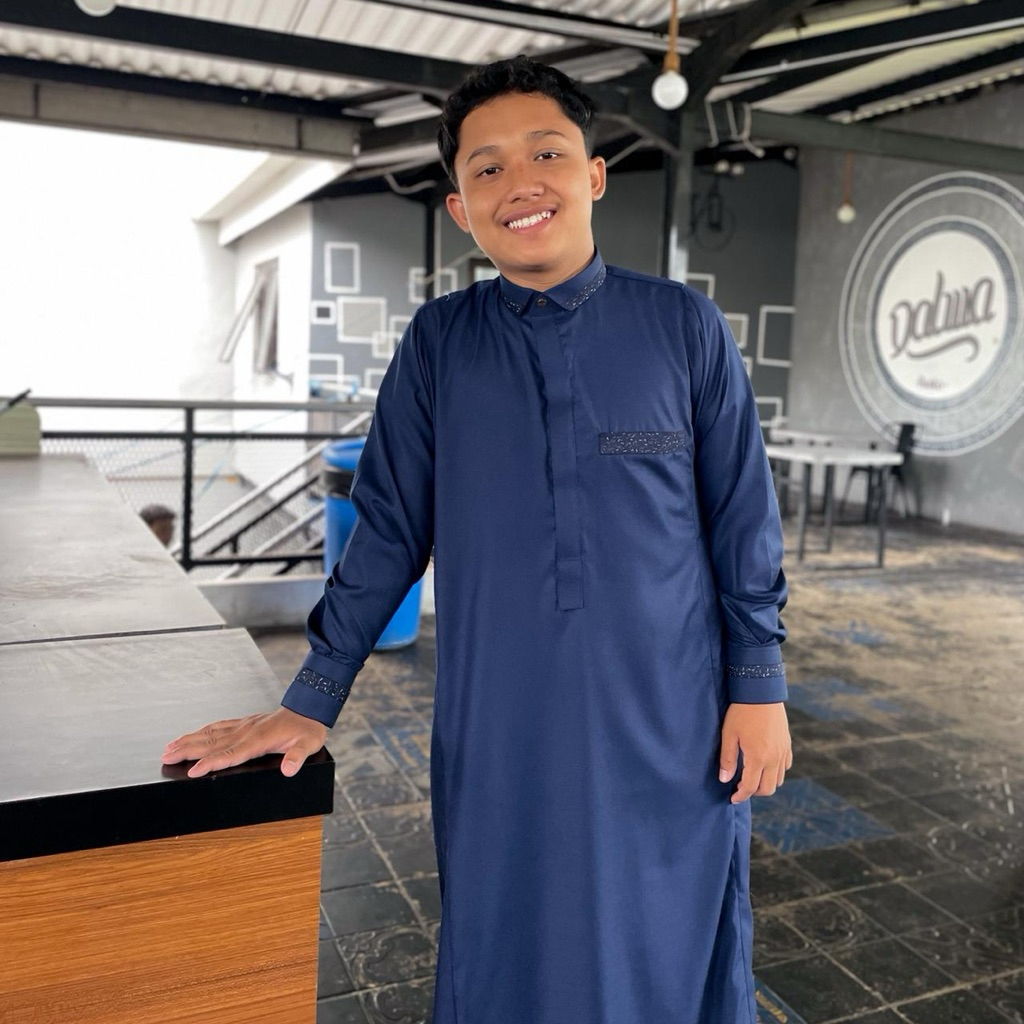 Gamis Pria Manset | Gamis Remaja | Gamis Dewasa | Model Kekinian