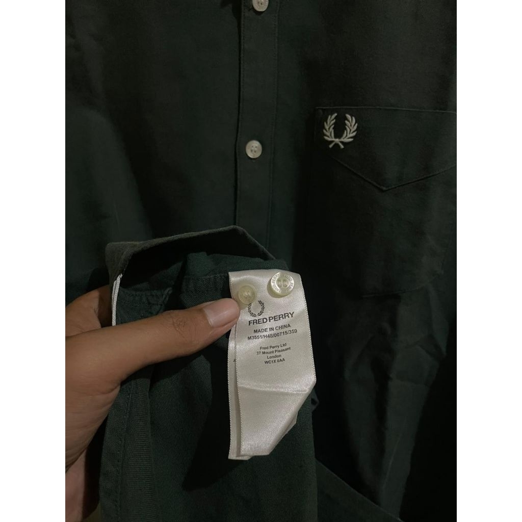 kemeja fredperry