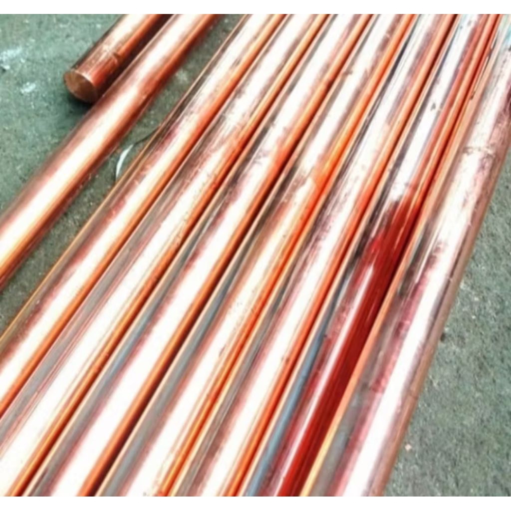 AS TEMBAGA DIAMETER  15mm X 100MM TEMBAGA MURNI