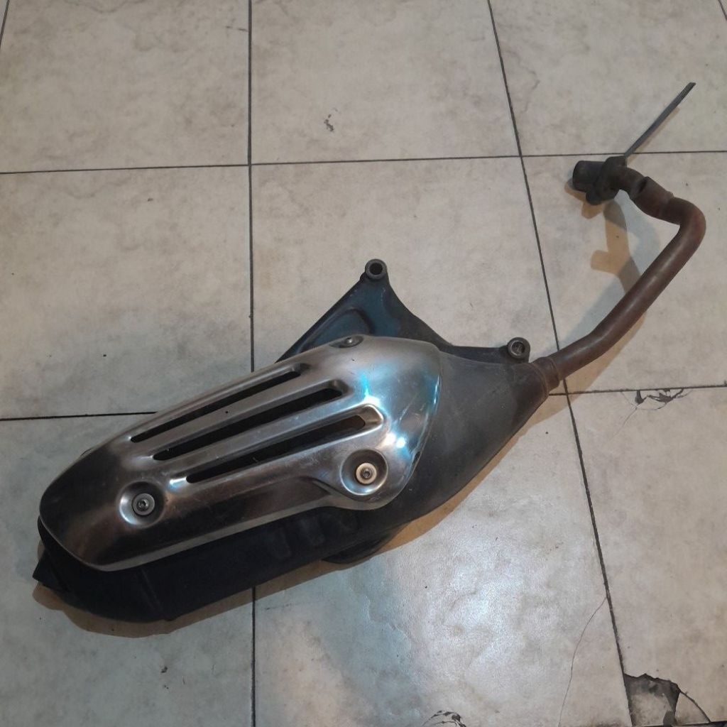 Knalpot Ori Vespa Matic 3V Sprint Primavera 150 3v