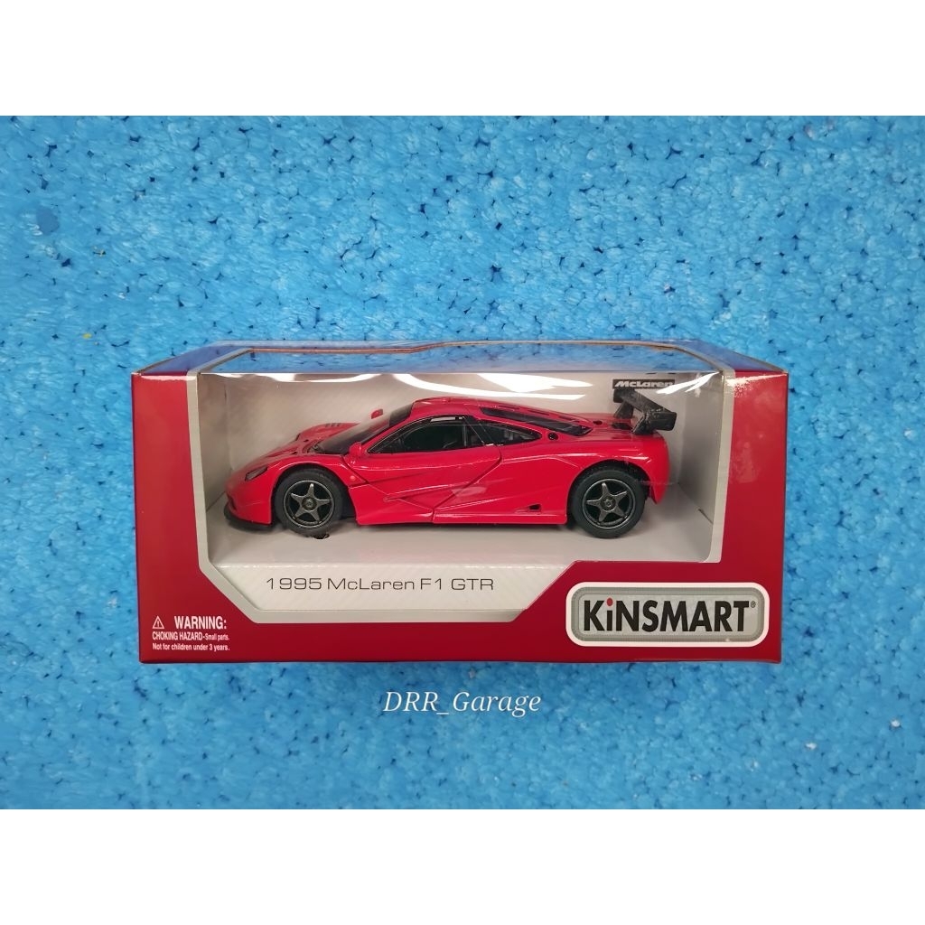 Kinsmart 1995 McLaren F1 GTR (Red)