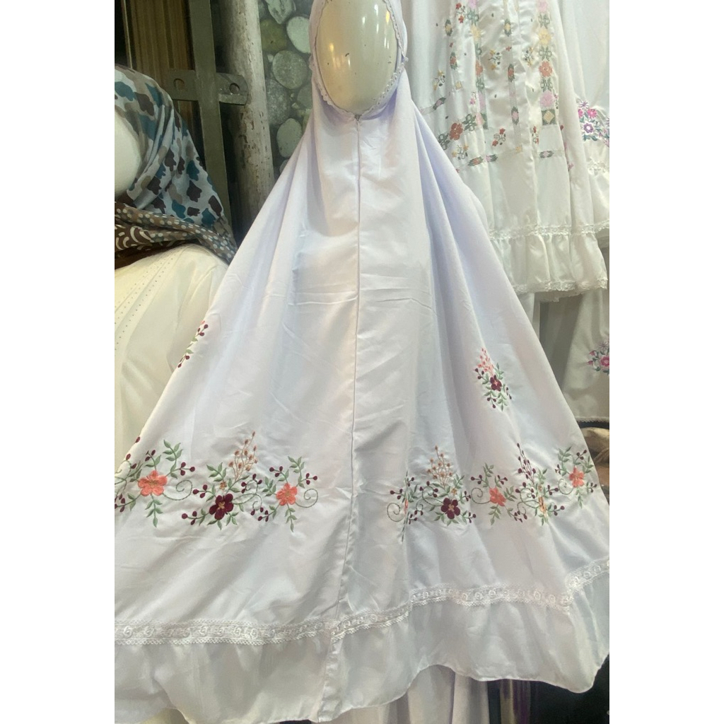 Mukena Katun Bordir Keliling Bukittinggi Padang