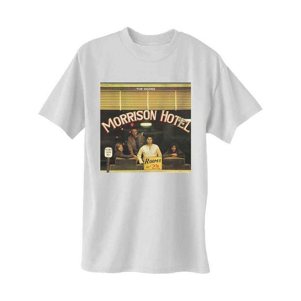 Kaos Baju Dewasa Distro Premium Design Print The Doors Morrison Hotel Official T-Shirt