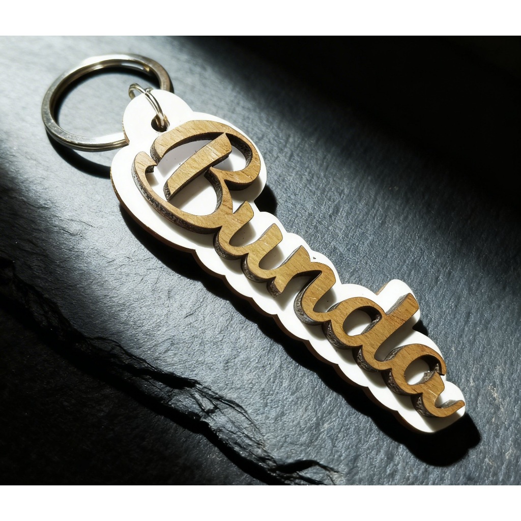 Gantungan kunci request nama