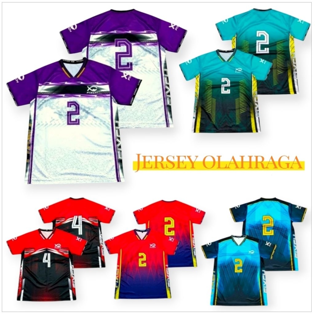1 LUSIN JERSEY VOLI FULL PRINTING VOLI JERSEY VOLI LUSINAN VOLI JERSEY VOLI FULL PRINTING VOLI 1 LUS