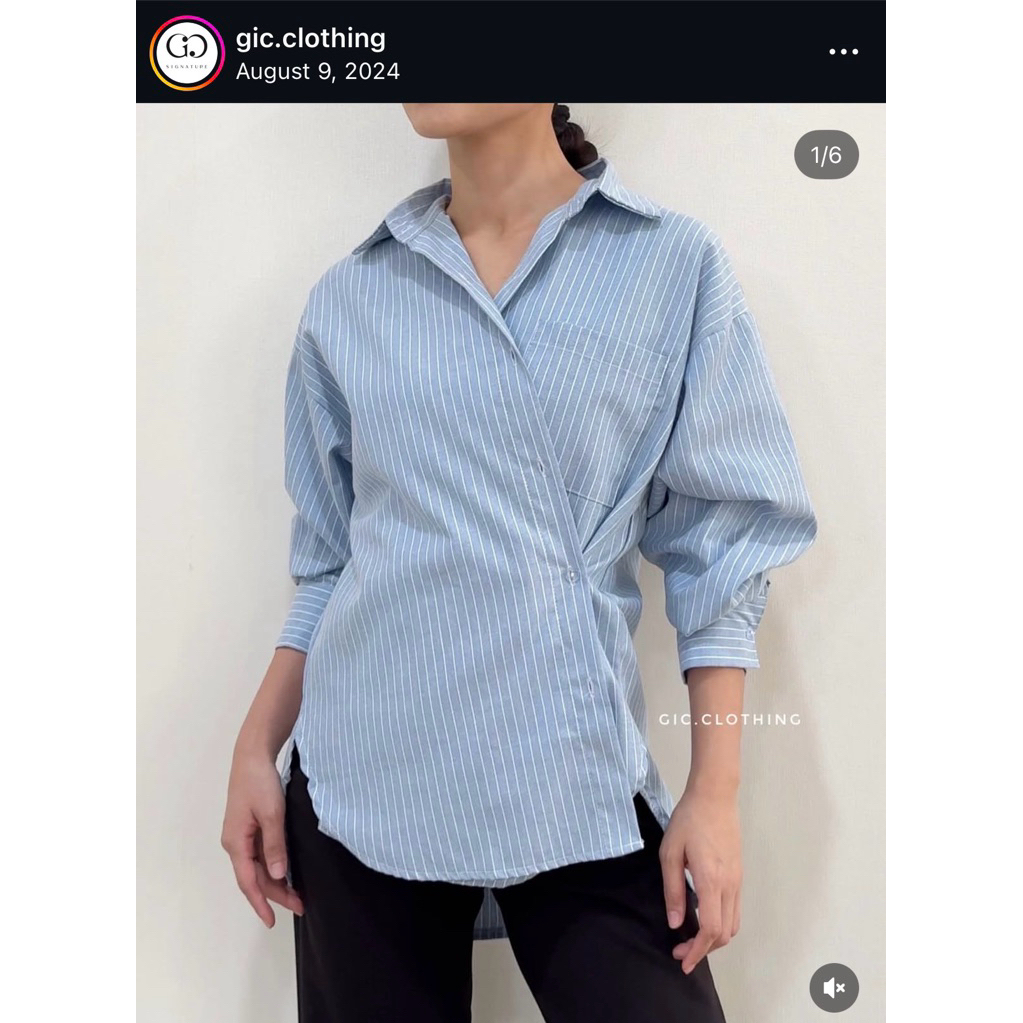 PRELOVED Kemeja Keren merek GIC.clothing