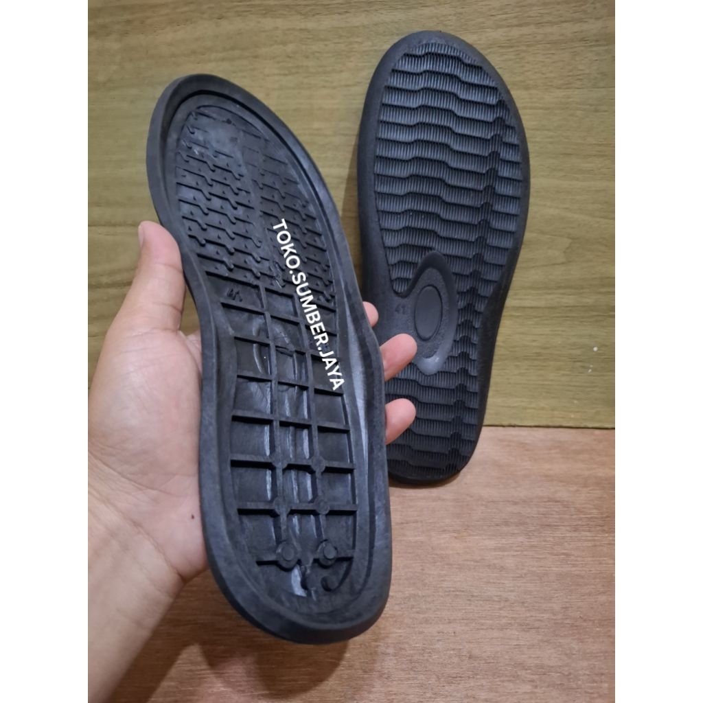Outsole Sandal Pria - Sole Sandal Pria Bahan TPR Ringan Tidak Licin