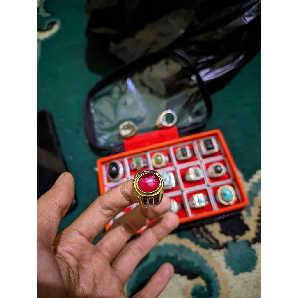 batu akik merah siem