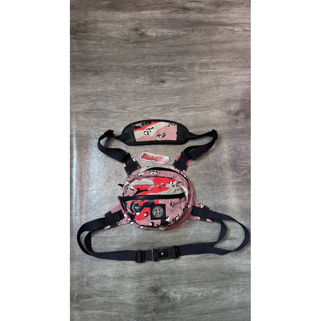 STONE ISLAND BAG DESSERT CAMO
