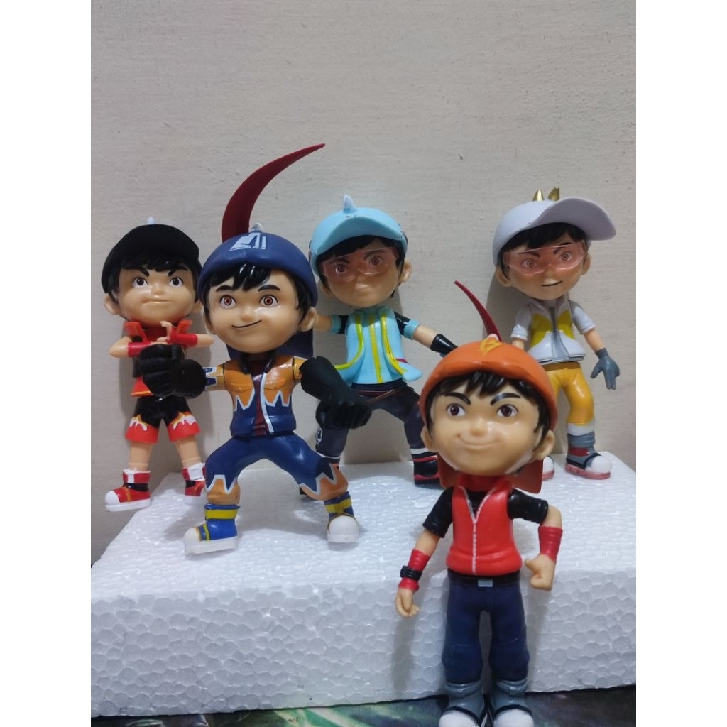 [BOBOIBOY] Mainan Action Figure Boboiboy Loosepack