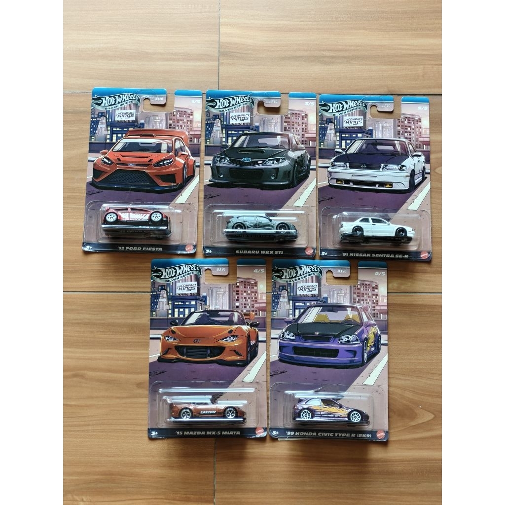 Hot Wheels Silver Series Compact Kings