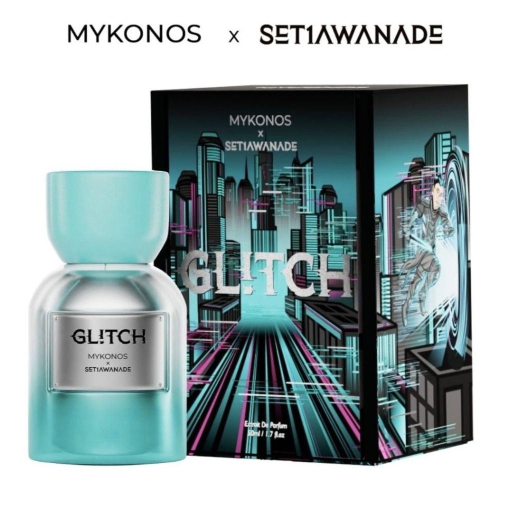 Mykonos glitch X Setiawanade 50ml BNIB 100% original Mykonos