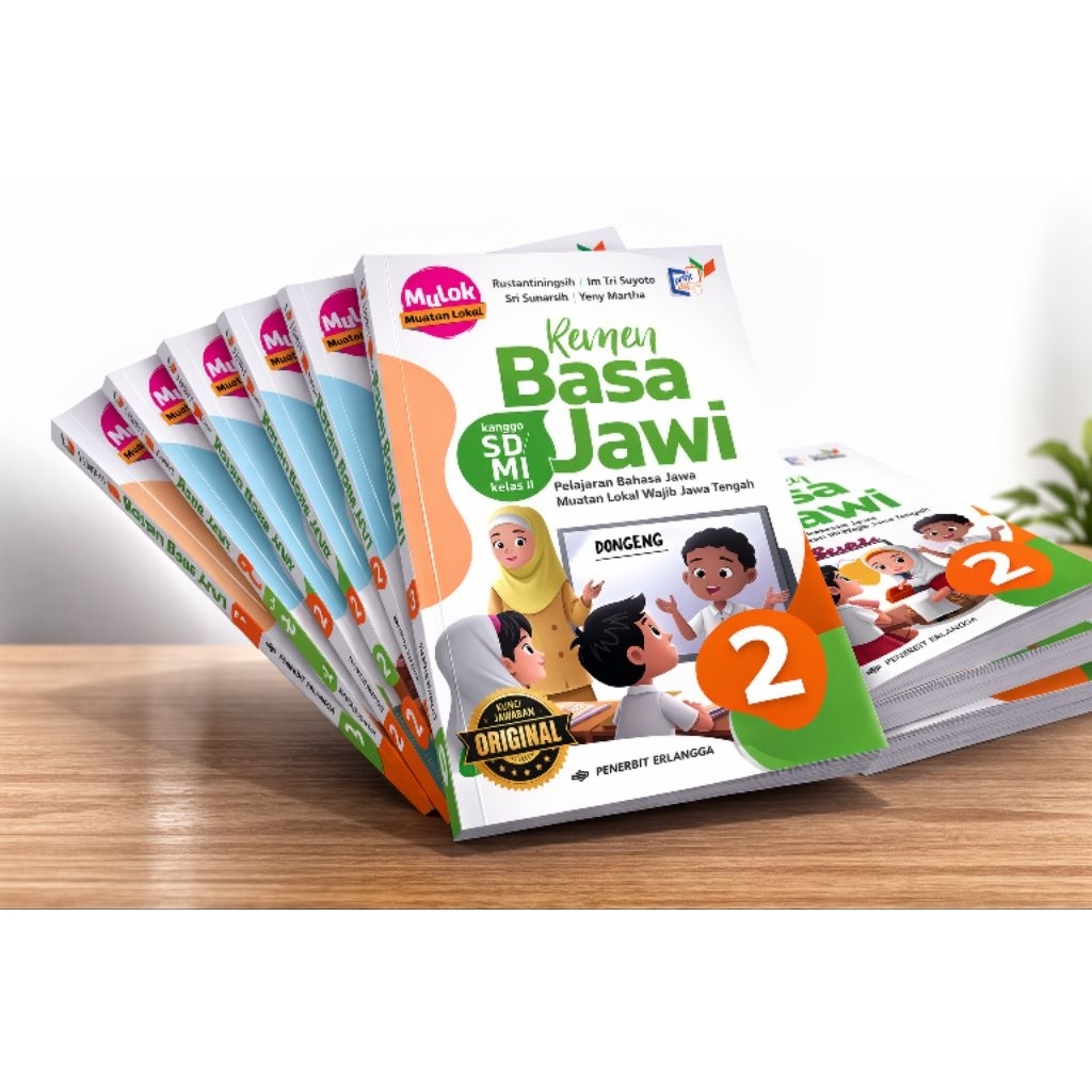 Kunci Jawaban Remen Basa Jawi Kelas 2 SD/MI Erlangga Kurikulum Merdeka