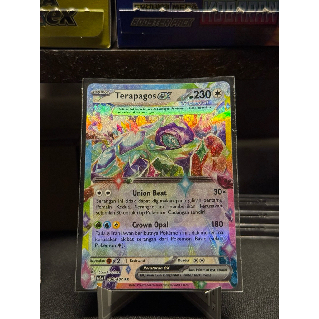 Terapagos EX #136 RR Indonesia