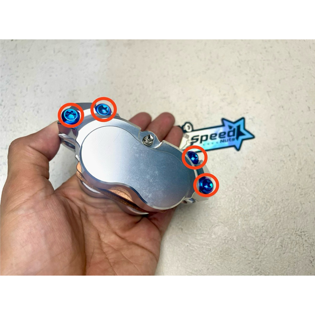 Baut Titanium Gr5 Set (4biji baut) Kaliper Formula 4P