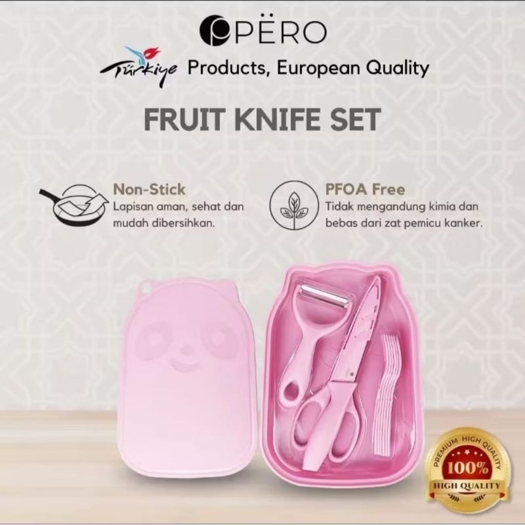 Fruit Knife Set Pero