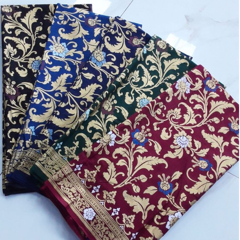 kain batik katun prada motif songket kain batik meteran bahan batik kebaya wanita