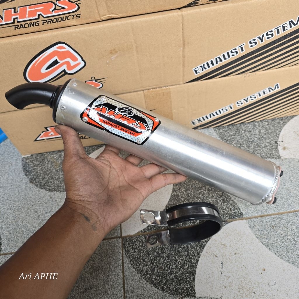 slincer silincer knalpot AHRS racing original 2tak ninja 150 r rr ss