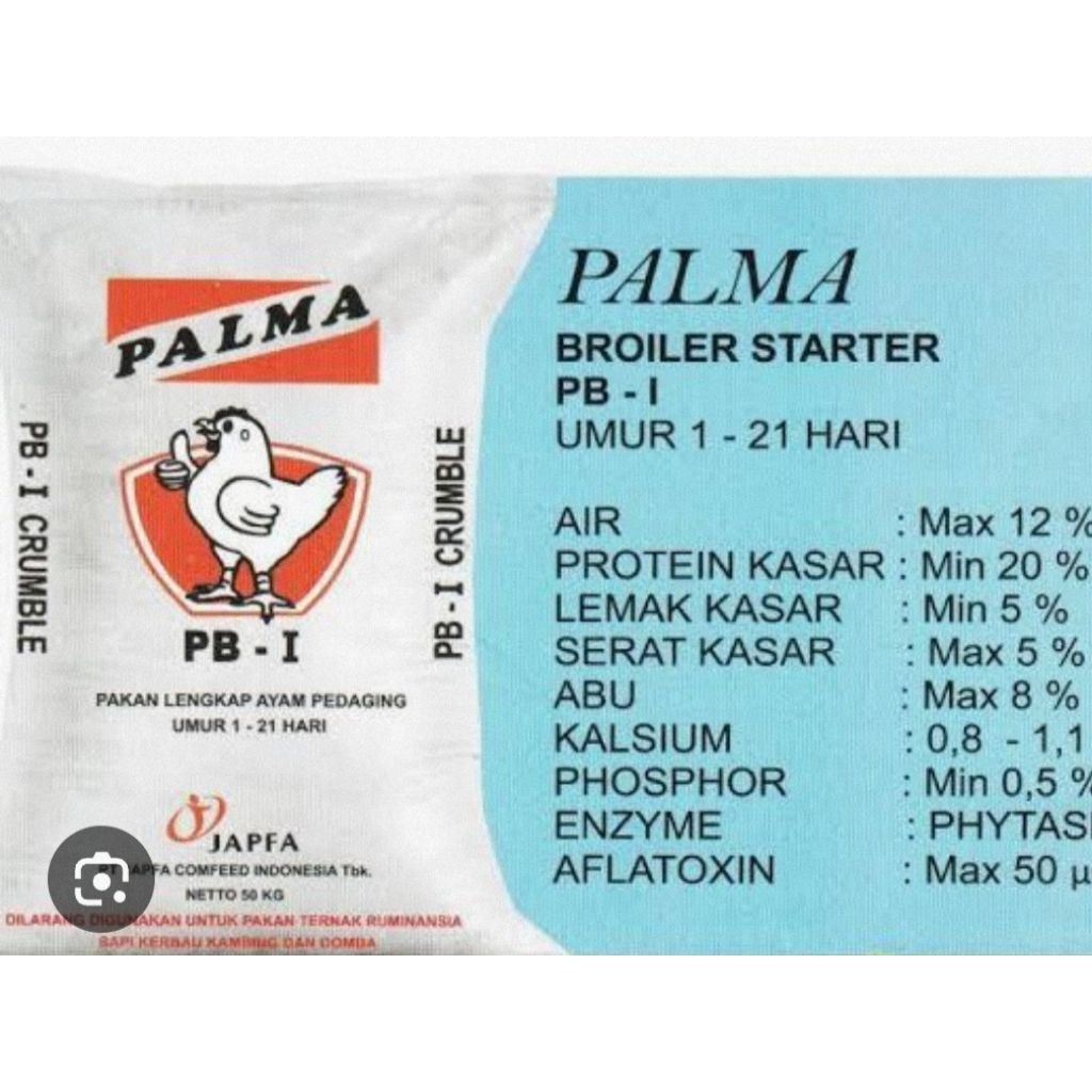 pakan ayam palma