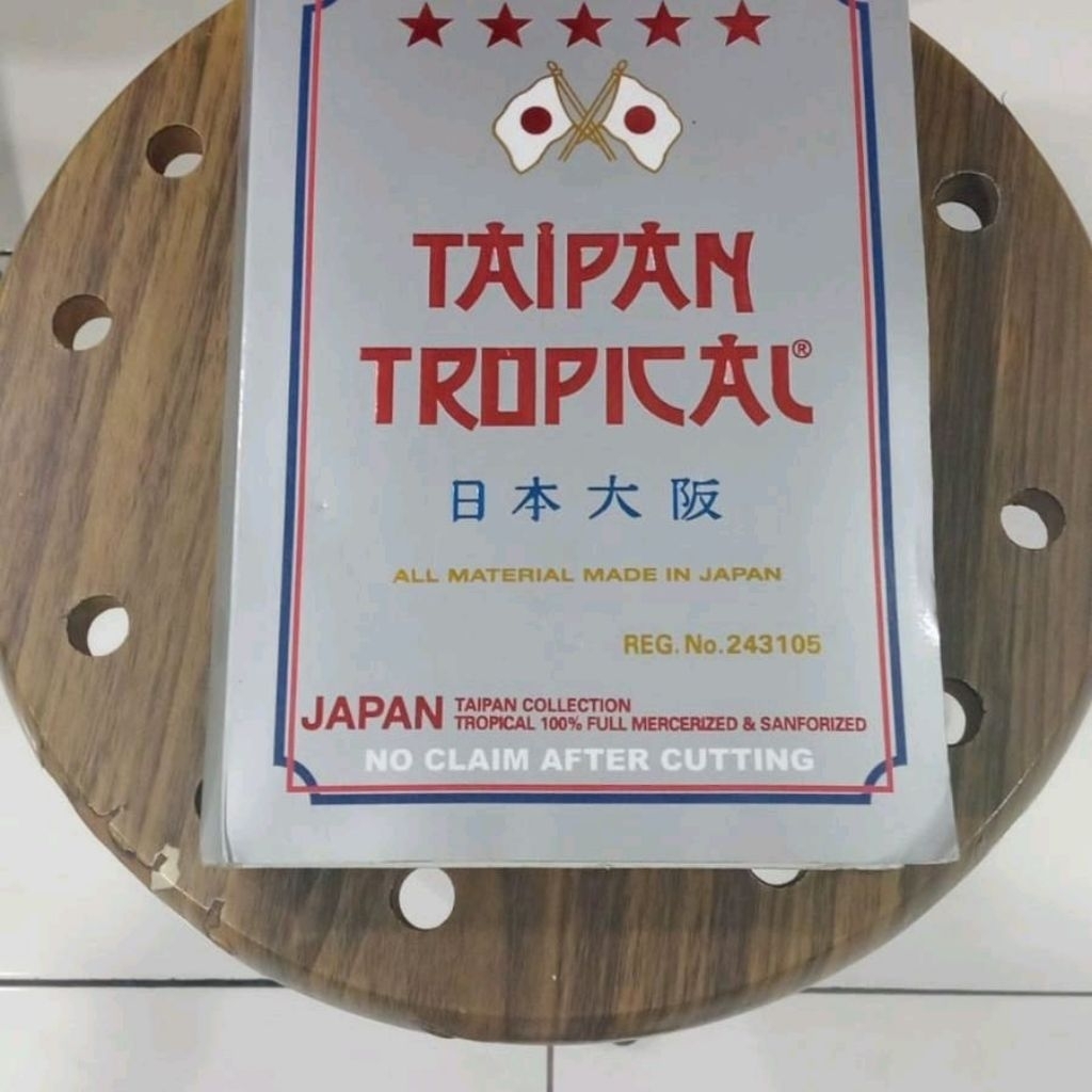 buku sample taipan tropical edisi terakhir