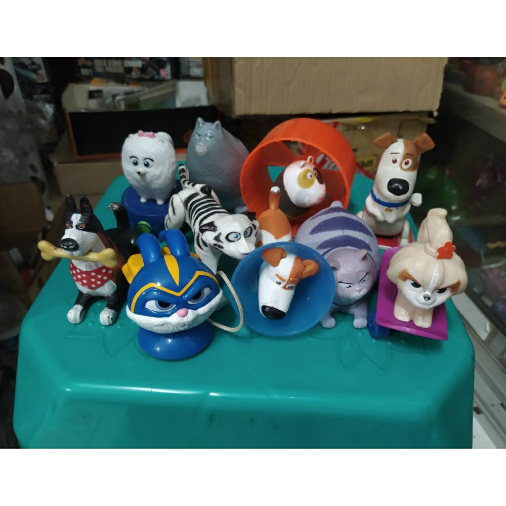 Figure Secret Life of Pets Mainan Anak McD