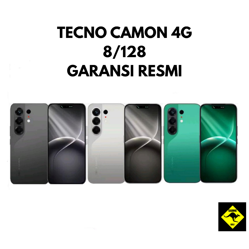 TECNO CAMON 50 4G 8/128 RAM 8GB INTERNAL 128GB GARANSI RESMI