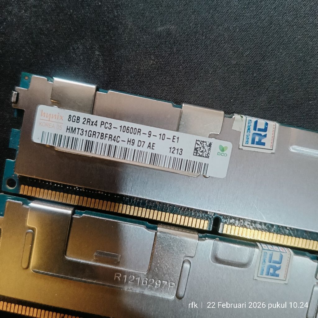 RAM PC Server 8GB DDR3