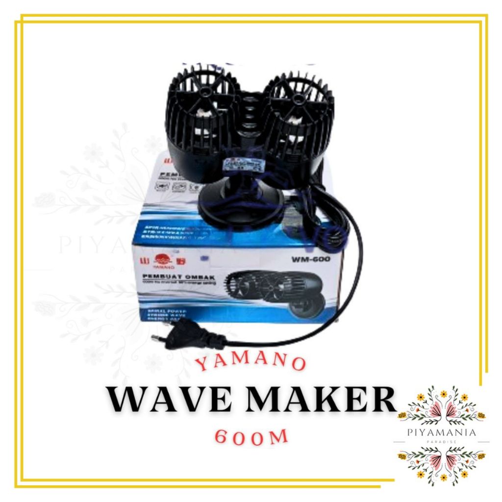 PIYAMANIA Yamano Wave Maker 600M Pembuat Ombak Arus Gelombang Kolam Ikan Koi Aquarium