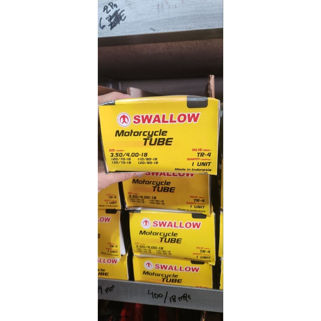 BAN DALAM SWALLOW 350/400-18 120/70-18 130/70-18 110/80-18 120/80-18