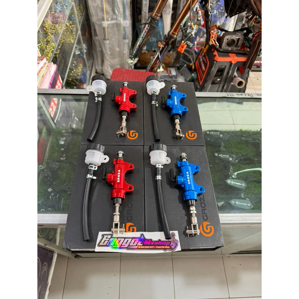 master rem belakang Groza cnc biled